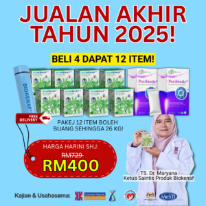 PAKEJ 8 KOTAK + 2 POSTBIOTIK + TUMBLER